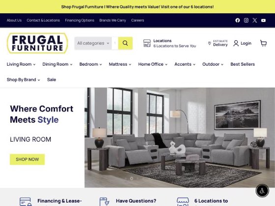 Frugal Furniture storefront